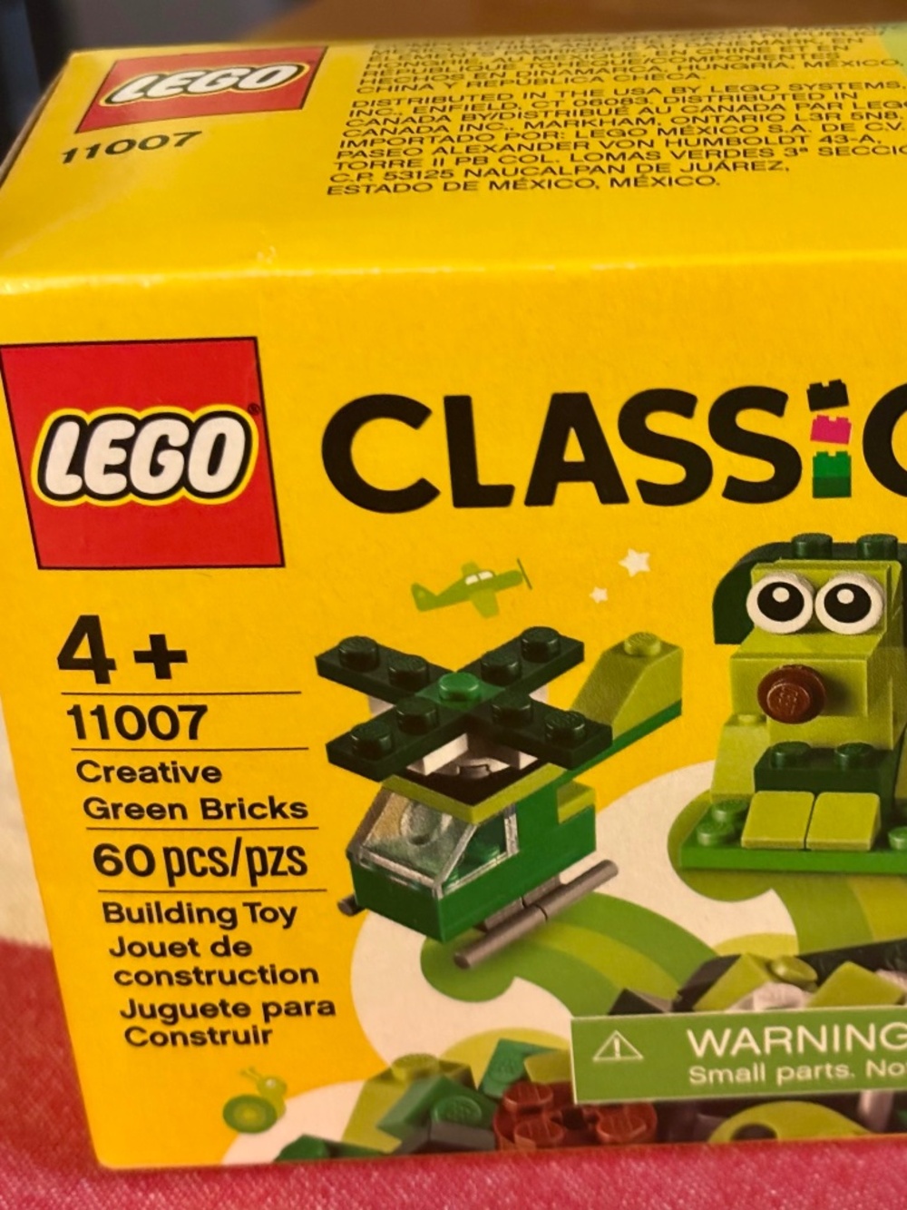 LEGO CLASSIC "Creative Green Bricks" 11007 UNOPENED